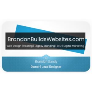 BrandonBuildsWebsites Business Card Design
